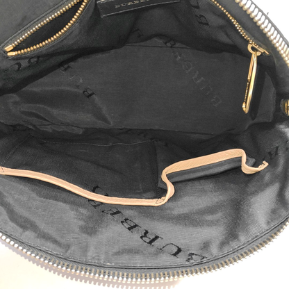 BURBERRY Sartorial Orchard Small size Nude Pink Cowhide Tote Bag Single Shoulder Bag Crossbody Golden hardware-(SKU)-943770411