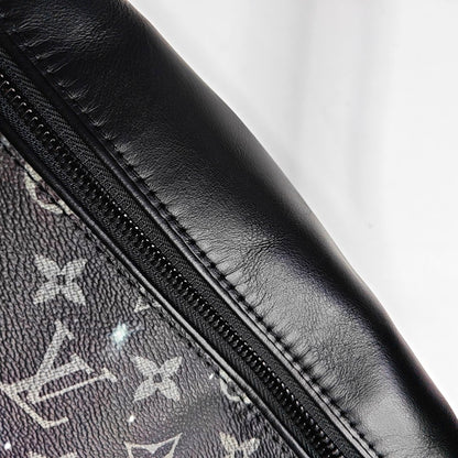 LOUIS VUITTON DISCOVERY Multicolor Coated Canvas Monogram Vernis Fanny Pack, Crossbody, and Chest Bag with Silver Hardware-(SKU)-967065104