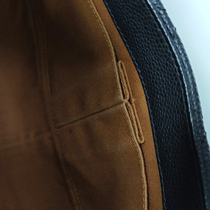 CHANEL COCO MARK Black Calfskin Quilted Diamond Pattern Shoulder Bag Handbag Crossbody Bag Gold Hardware 17 Clasp-(SKU)-970521543