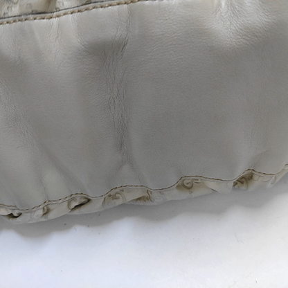 GUCCI D Gold Beige Cowhide Handbag Single Shoulder Bag Golden hardware-(SKU)-952213799
