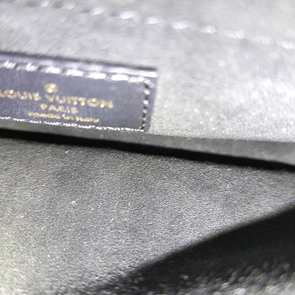 LOUIS VUITTON NEW WAVE Small Black Leather Quilted Shoulder Bag Crossbody with Detachable Strap-(SKU)-965392213