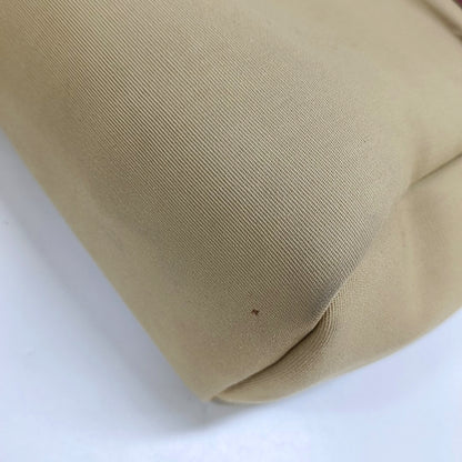 HERMÈS Herbag 31 Massala Tea Canvas Single Shoulder Bag Silver Hardware U Pouch Removable Strap-(SKU)-969010862