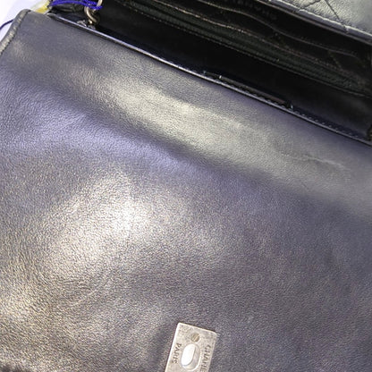 CHANEL LUXURY TOP Small Black Calfskin Quilted Shoulder Bag Tote Crossbody Bag Ruthenium Hardware 22K Clasp-(SKU)-965599174