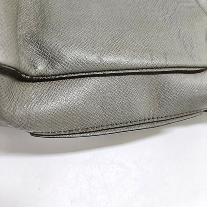 LOUIS VUITTON ROMAN Gray Cowhide Crossbody Single Shoulder Bag Silver Hardware-(SKU)-958340787