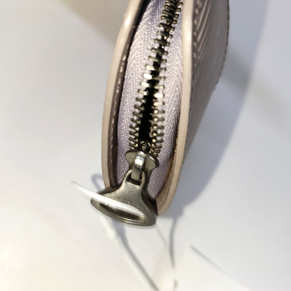 LOUIS VUITTON DEMI LUNE 浅紫色EPI牛皮水波纹Key包 Silver Hardware Vintage model-(SKU)-939006721
