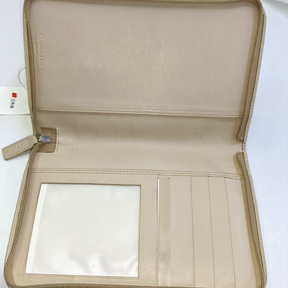 DIOR Khaki coated canvas monogram clutch-(SKU)-943562278