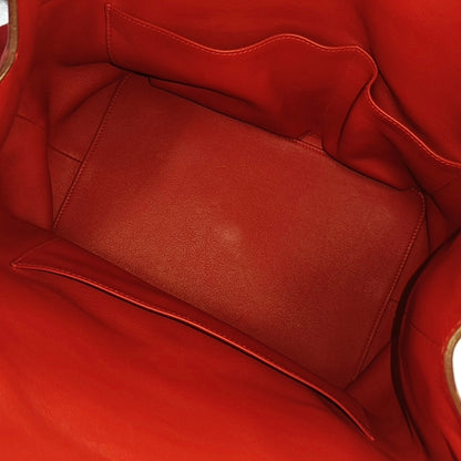 HERMÈS Toolbox 26 Peony Red Evercolor Leather Shoulder Bag Tote Crossbody Bag with Silver Hardware and Removable Strap-(SKU)-966025758