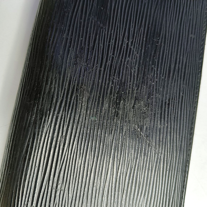 LOUIS VUITTON BlackEPI牛皮水波纹钱包 Silver Hardware-(SKU)-942990730
