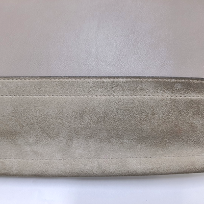 Chloé Faye Medium size Grey Cowhide Crossbody Bag Golden Silver Hardware Removable shoulder strap-(SKU)-960170857