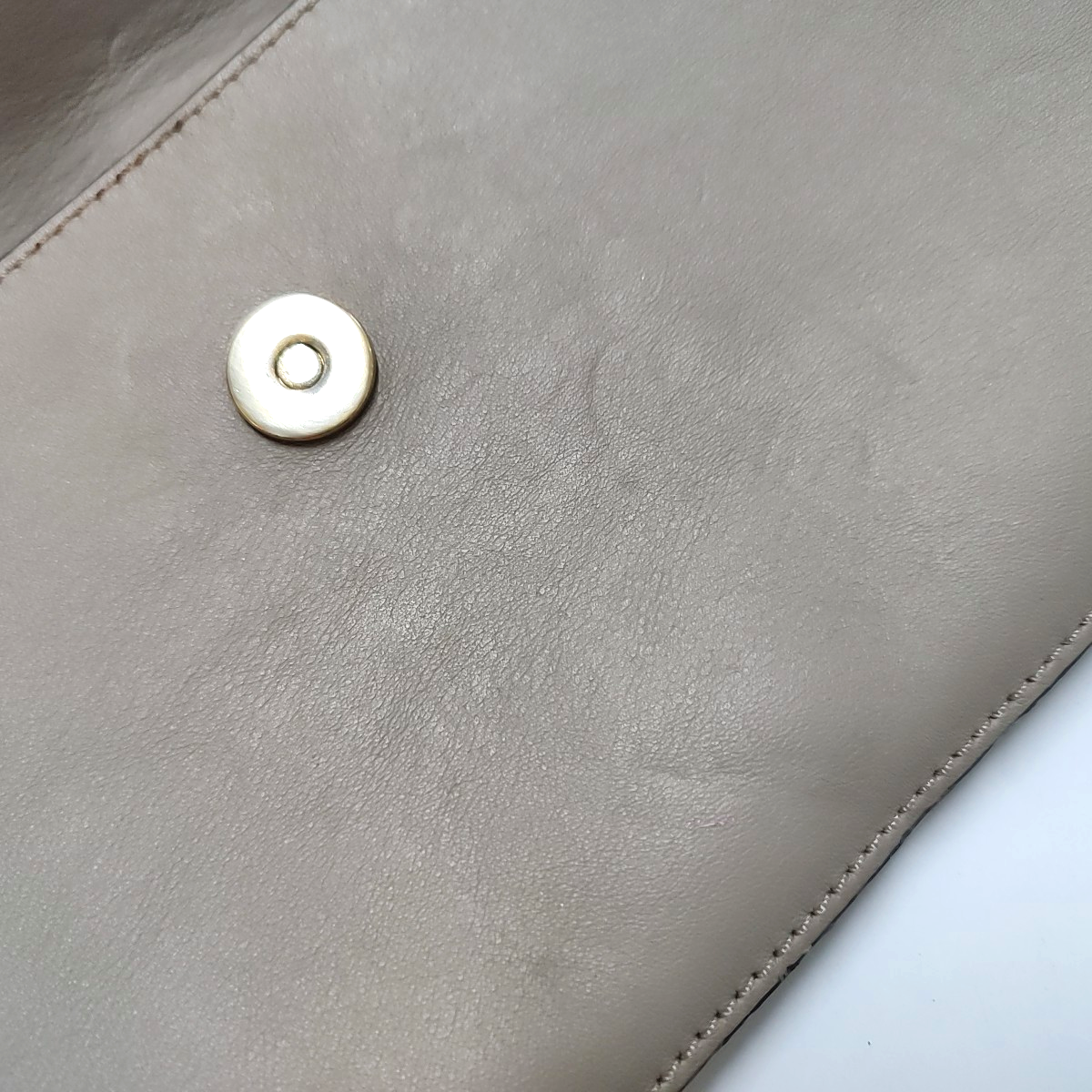Chloé Faye Small size Grey Leather Single Shoulder Bag Golden Silver Hardware-(SKU)-959251490