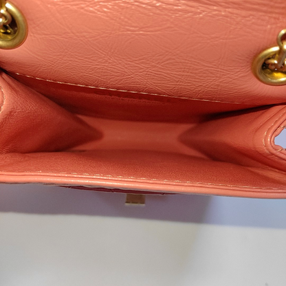 CHANEL 2.55 Pink Lamb Skin Quilted Shoulder Bag and Crossbody with Detachable Strap, Gold Hardware, 30 Compartments-(SKU)-959226683