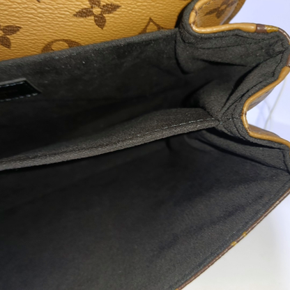 LOUIS VUITTON MÉTIS Medium Multicolor Monogram Canvas Messenger Bag with Shoulder Strap and Handle, Gold Hardware, Detachable Strap-(SKU)-961329284
