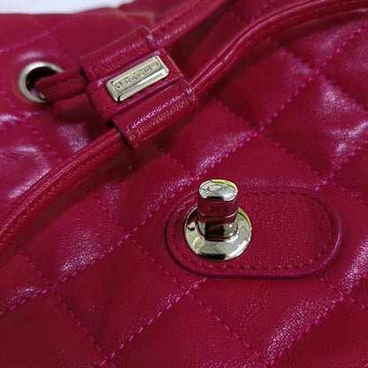 CHANEL URBAN SPIRIT Small Marsala Lamb Leather Quilted Backpack with Detachable Strap-(SKU)-969502621