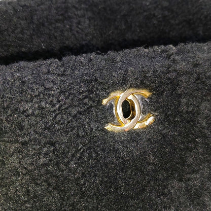 CHANEL COCO HANDLE Small Size Black Wool Calfskin Shoulder Bag, Handbag, Crossbody Bag with Detachable Strap-(SKU)-966024860