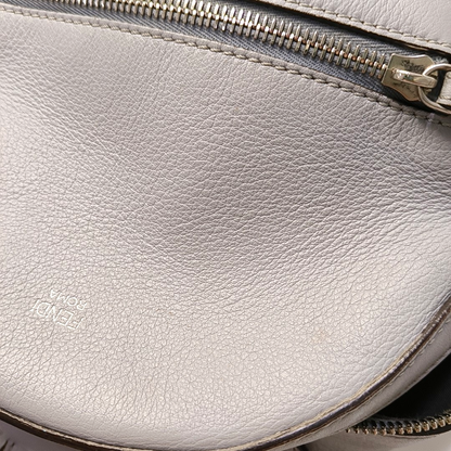 FENDI Blue Cowhide Backpack Silver Hardware-(SKU)-956994945