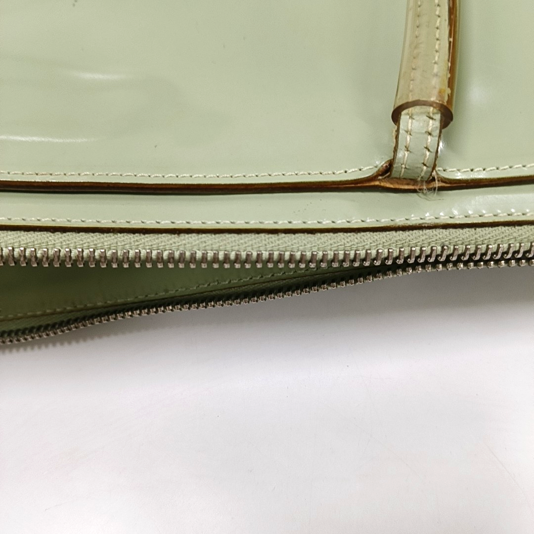 FERRAGAMO Tote bag Light Green Cowhide Single Shoulder Bag Tote Bag Silver Hardware-(SKU)-930402799