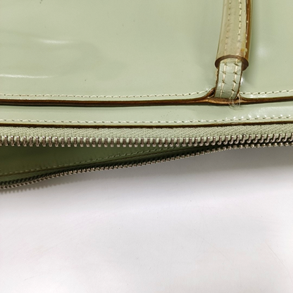 FERRAGAMO Tote bag Light Green Cowhide Single Shoulder Bag Tote Bag Silver Hardware-(SKU)-930402799