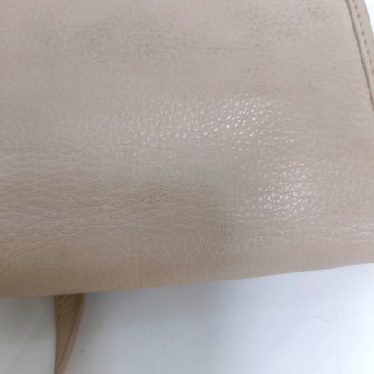 TORY BURCH Britten Light Pink Leather Crossbody Bag Single Shoulder Bag Silver Hardware Removable shoulder strap-(SKU)-942795681