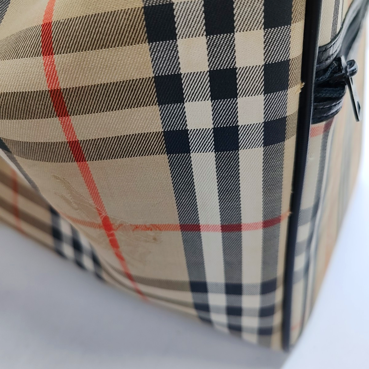 BURBERRY Khaki canvas military horse pattern tote bag Golden hardware-(SKU)-949172399