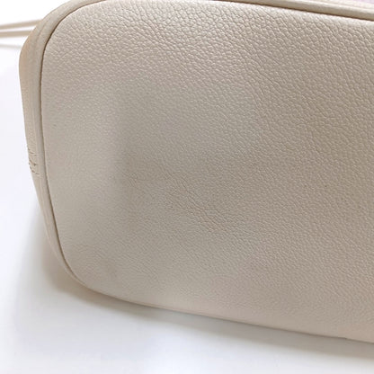 LOUIS VUITTON NEVERFULL Medium Beige Leather Monogram Tote Shoulder Bag with Shoulder Strap, Gold Hardware-(SKU)-968750223