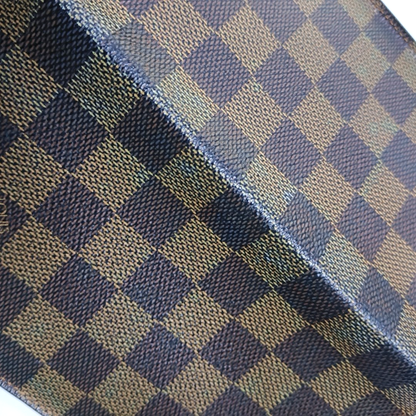 LOUIS VUITTON BRAZZA Brown Coated Canvas Checkered Wallet-(SKU)-956603355