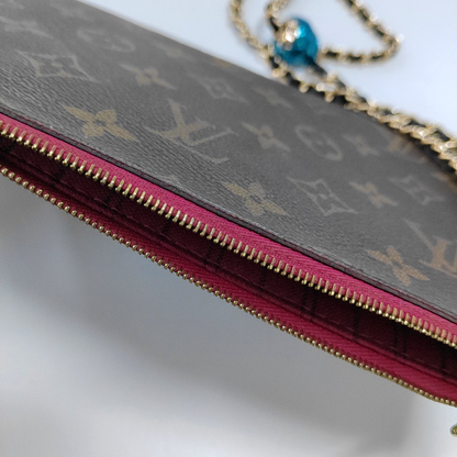 LOUIS VUITTON NEVERFULL Dark Brown Coated Canvas Monogrammed Shopping Bag Handbag Golden hardware-(SKU)-959999786