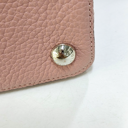 LOUIS VUITTON CAPUCINES BB nude pink leather shoulder bag handbag crossbody bag silver hardware removable shoulder strap complete accessories-(SKU)-960091590