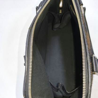 BURBERRY Tote bag Black fabric handbag Silver Hardware-(SKU)-952336388