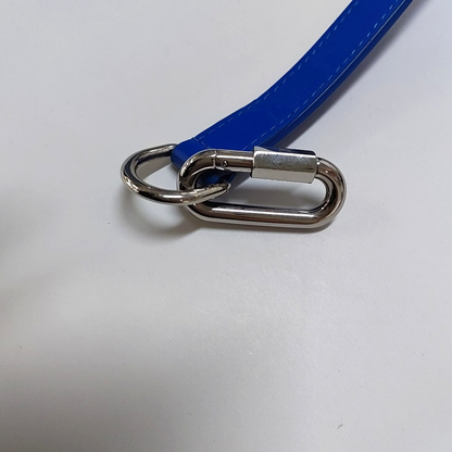 LOUIS VUITTON SOFT TRUNK Blue Coated Canvas Monogram Crossbody Bag with Silver Hardware and Detachable Strap-(SKU)-963244300