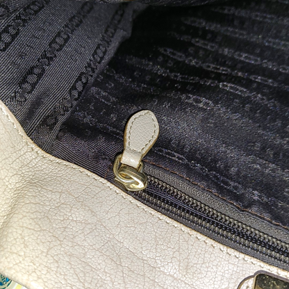 CELINE Tote bag Beige Leather Single Shoulder Bag Golden hardware-(SKU)-945409700