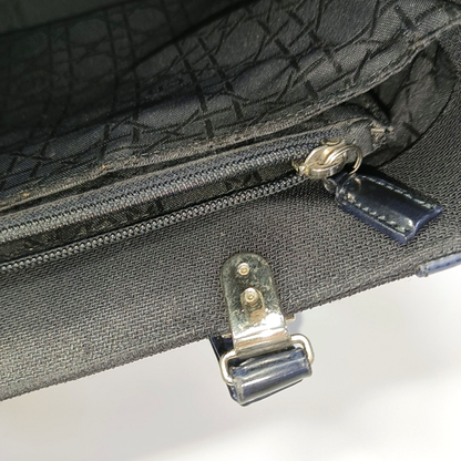 DIOR Tote bag Black Fabric Single Shoulder Bag Silver Hardware Pouch detachable shoulder strap-(SKU)-929190229
