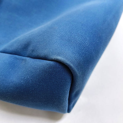 HERMÈS Herbag 31 Sea Blue Canvas Single Shoulder Bag Tote Bag Silver Hardware D Detachable Strap-(SKU)-969826701