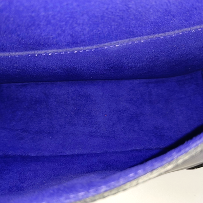 LOUIS VUITTON BUCI Black EPI Calfskin Water Ripple Pattern Single Shoulder Bag Crossbody Handbag Silver Hardware Removable Shoulder Strap Complete Accessories-(SKU)-964733197