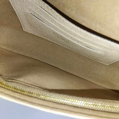 LOUIS VUITTON IVY Beige Calfskin Monogram Printed Crossbody Bag with Gold Hardware and 2 Detachable Straps, Complete Accessories-(SKU)-966165877