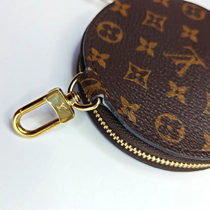 LOUIS VUITTON ONTHEGO Small Monogram Brown Coated Canvas Flower Print Jungle Bag Shoulder Bag Crossbody Bag Golden Hardware Removable Strap-(SKU)-964869214