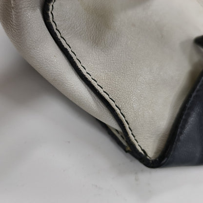 Alexander McQUEEN Tote bag White Cow Leather Handbag Silver Hardware-(SKU)-12290962