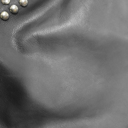 BURBERRY Ledbury Heritage Brown cowhide studded single shoulder bag handbag Golden hardware Removable shoulder strap-(SKU)-13122378