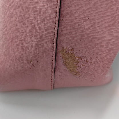 FENDI Monster Medium size Pink Cowhide Monster Single Shoulder Bag Tote Silver Hardware-(SKU)-13447646
