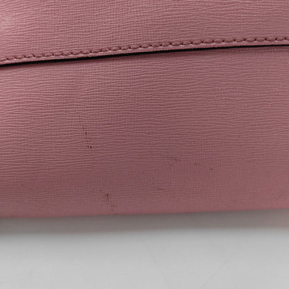 FENDI Monster Medium size Pink Cowhide Monster Single Shoulder Bag Tote Silver Hardware-(SKU)-13447646