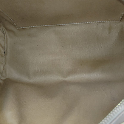 CELINE Beige Leather Embossed Handbag Golden hardware-(SKU)-14139543