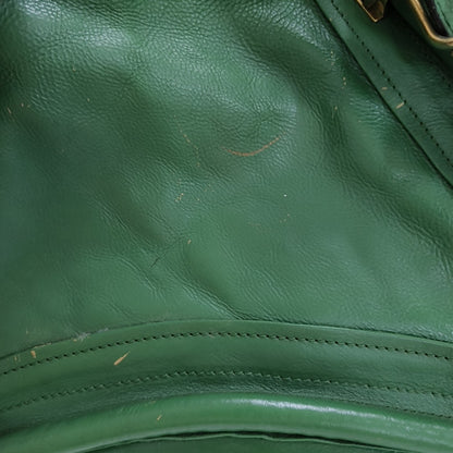 Chloé Paraty Medium size Green Leather Single Shoulder Bag Golden hardware Removable shoulder strap-(SKU)-14336695