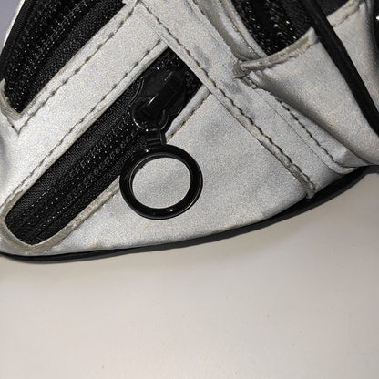Alexander Wang Attica 浅灰色尼龙腰包腰包/胸包 Black hardware-(SKU)-940440192
