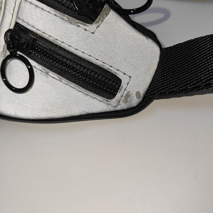 Alexander Wang Attica 浅灰色尼龙腰包腰包/胸包 Black hardware-(SKU)-940440192