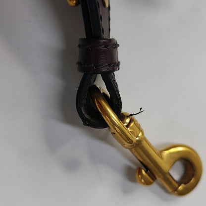 DIOR Saddle Small Burgundy Canvas Monogram Saddle Bag Crossbody Shoulder Bag with Gold Hardware Removable Strap-(SKU)-943857438