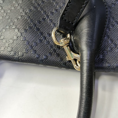 GUCCI Tote bag Black Cowhide Textured Single Shoulder Bag Tote Golden hardware Removable shoulder strap-(SKU)-943666475