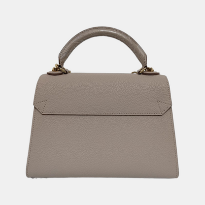 LOUIS VUITTON TWIST Small Khaki Leather Shoulder Bag with Removable Strap-(SKU)-946169368