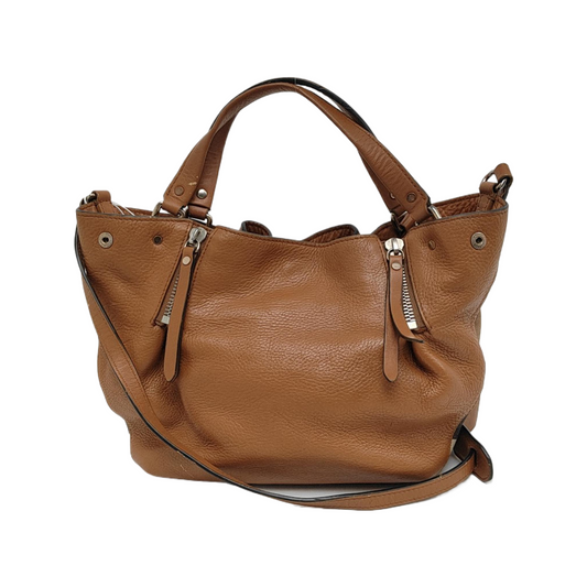 BURBERRY Maidstone Brown Cowhide Single Shoulder Bag Golden hardware-(SKU)-947079143