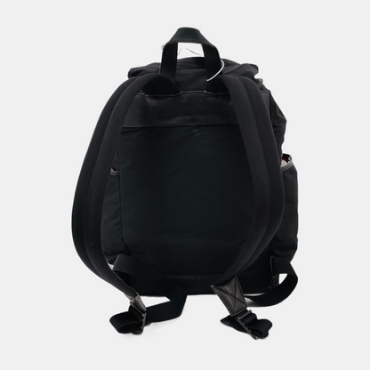 BURBERRY Black Nylon Backpack Handbag Single Shoulder Bag Black hardware-(SKU)-947044008