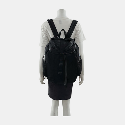 BURBERRY Black Nylon Backpack Handbag Single Shoulder Bag Black hardware-(SKU)-947044008