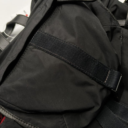 BURBERRY Black Nylon Backpack Handbag Single Shoulder Bag Black hardware-(SKU)-947044008